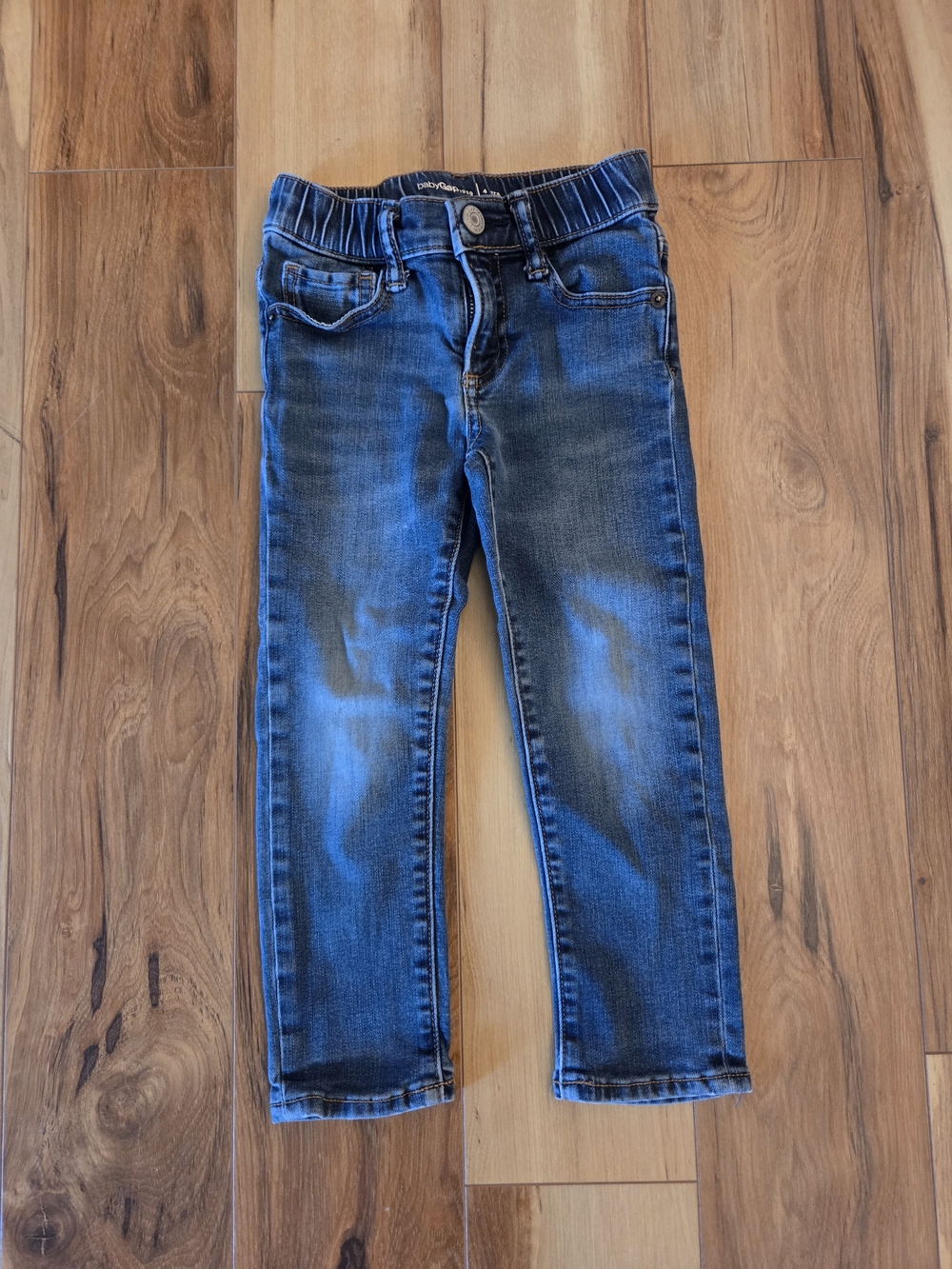 GAP Dark Blue Kids Denim Jeans with Elastic Waist
